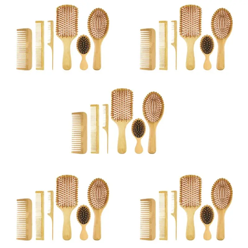 SYW-30PC Wood Comb Healthy Paddle Cushion Hair Loss Massage Brush Hairbrush Comb Scalp Hair Care Healthy Bamboo Comb
SYW-30PC Wood Comb Healthy Paddle Cushion Hair Loss Massage Brush Hairbrush Comb Scalp Hair Care Healthy Bamboo Comb