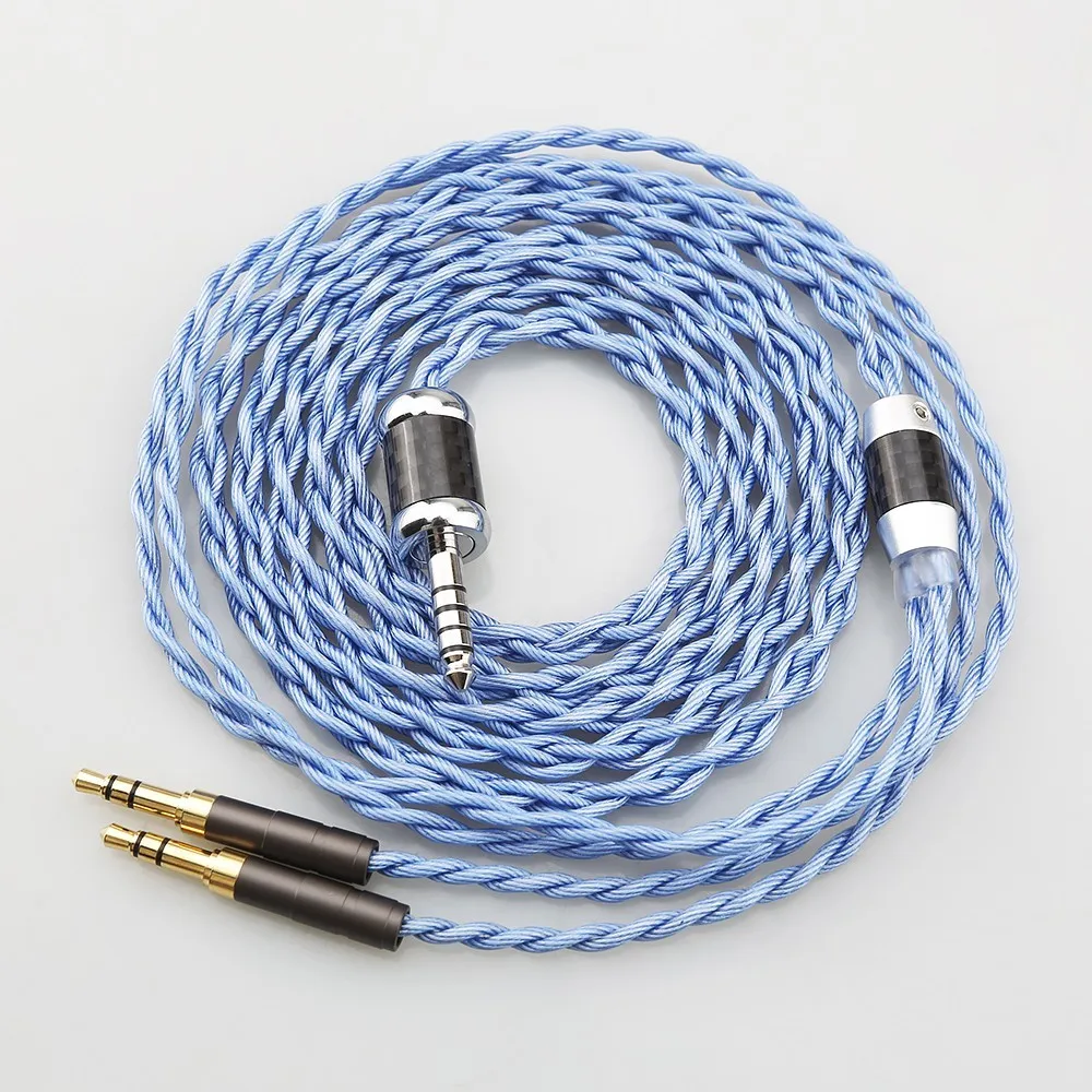 HIFI 7N OCC Silver Plated Copper Headphone Upgrade Cable For Hifiman HE1000SE HE400i Arya Sundara Ananda Replacement Audio Cord
HIFI 7N OCC Silver Plated Copper Headphone Upgrade Cable For Hifiman HE1000SE HE400i Arya Sundara Ananda Replacement Audio Cord