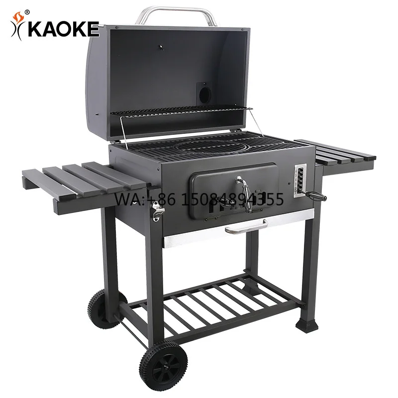 Top Selling Large Charcoal Grill Manufacturer BBQ Smoker Outdoor Portable Barbecue
Top Selling Large Charcoal Grill Manufacturer BBQ Smoker Outdoor Portable Barbecue