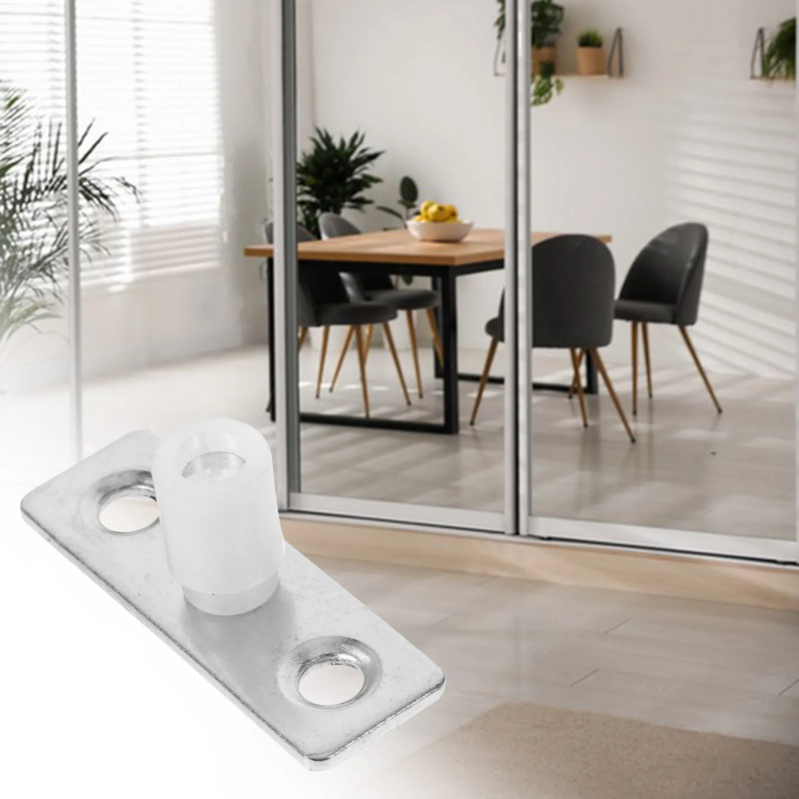 6Pcs Sliding Door Roller Track Heavy Duty Floor Guide for Smooth Quiet Operation Barn Door Bottom Alignment Hardware Mount
6Pcs Sliding Door Roller Track Heavy Duty Floor Guide for Smooth Quiet Operation Barn Door Bottom Alignment Hardware Mount