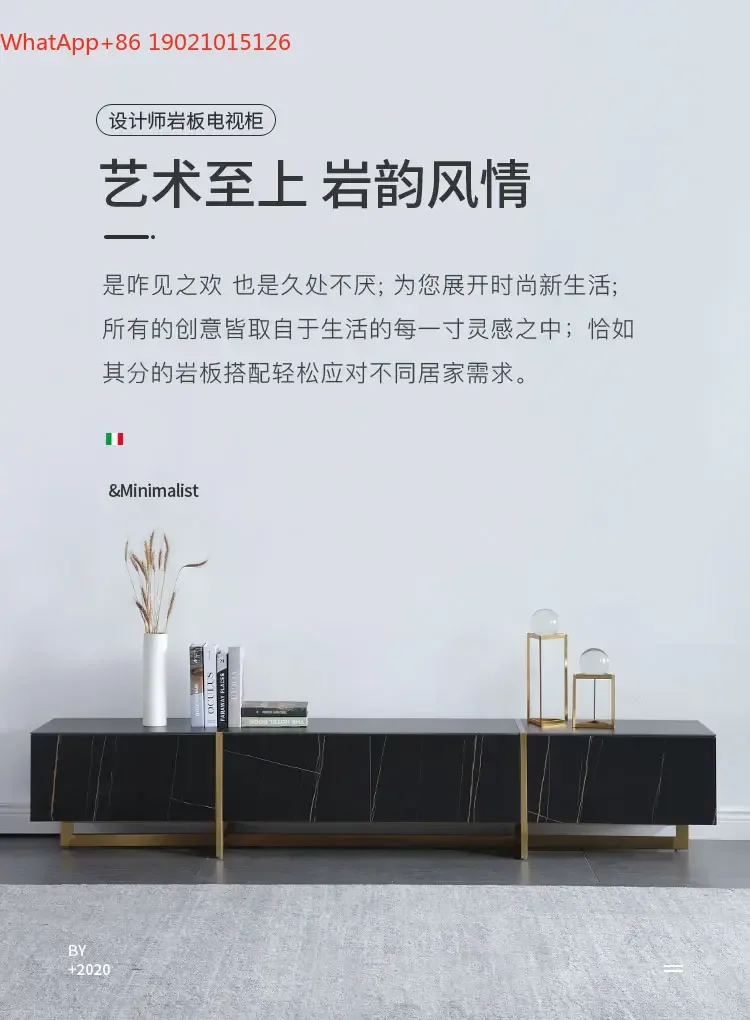 G8578 Black Stone Plate TV Cabinet Modern Light Luxury Household Storage Stainless Steel Marble Floor Cabinet
G8578 Black Stone Plate TV Cabinet Modern Light Luxury Household Storage Stainless Steel Marble Floor Cabinet