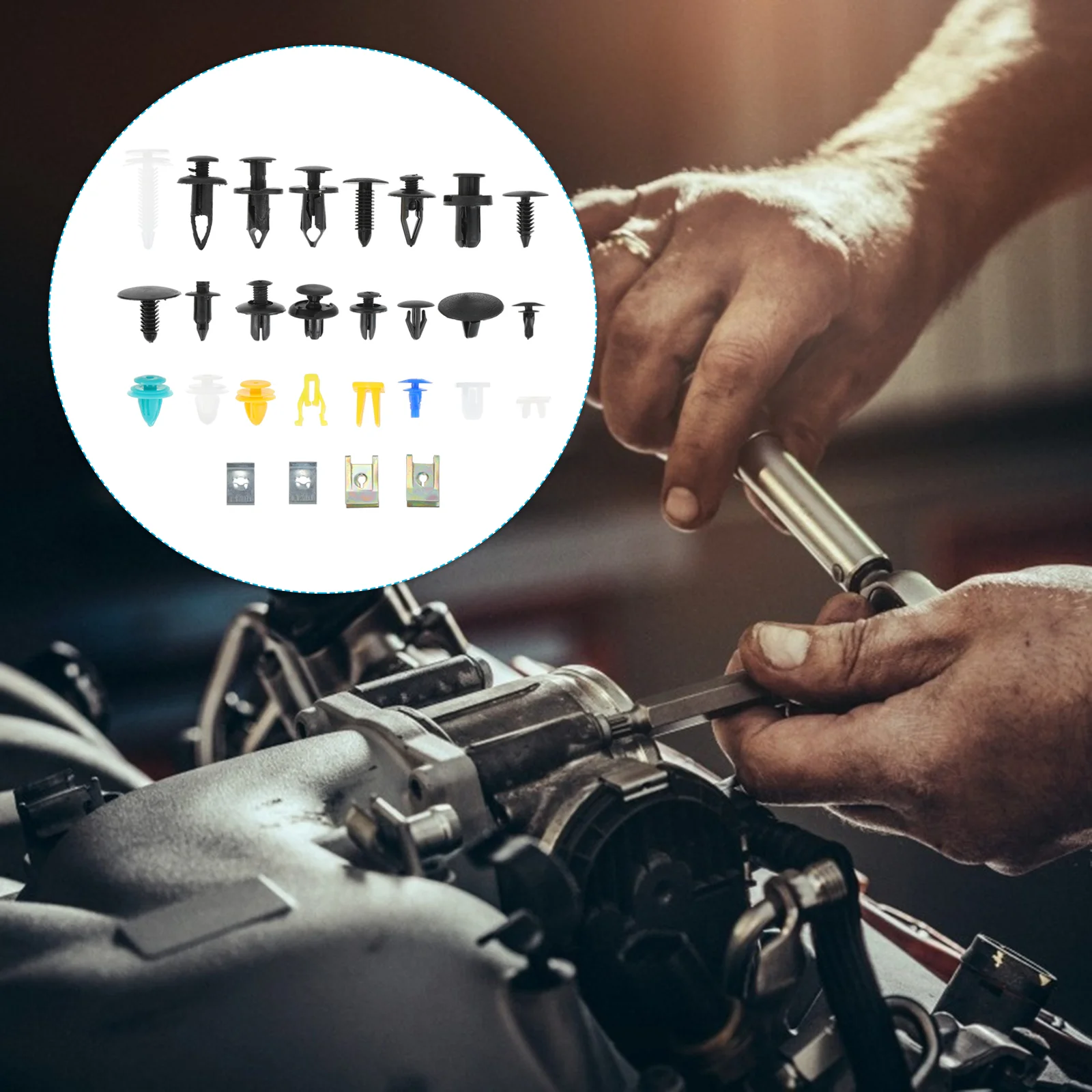 200 Pcs Cars Buckle Vehicle Bumper Fasteners Rivet Auto Push Retainer Type Black Supplies
200 Pcs Cars Buckle Vehicle Bumper Fasteners Rivet Auto Push Retainer Type Black Supplies