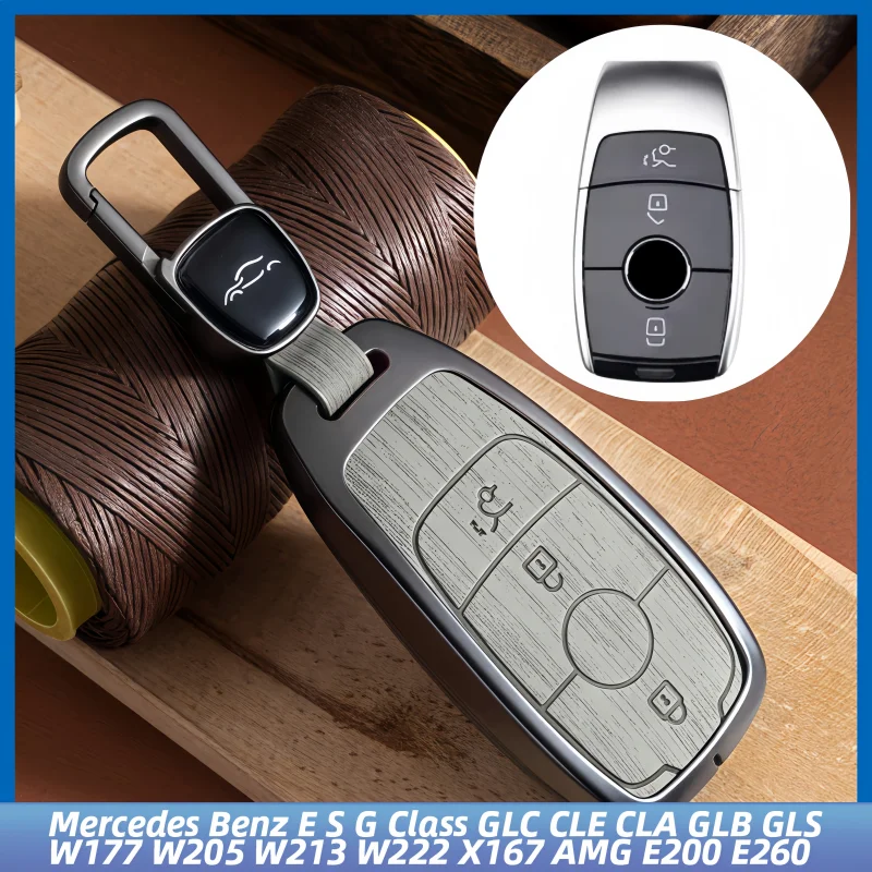 MetalCar Key Case Cover For Mercedes Benz E S G Class GLC CLE CLA GLB GLS W177 W205 W213 W222 X167 AMG E200 E260 Shell Fob
MetalCar Key Case Cover For Mercedes Benz E S G Class GLC CLE CLA GLB GLS W177 W205 W213 W222 X167 AMG E200 E260 Shell Fob