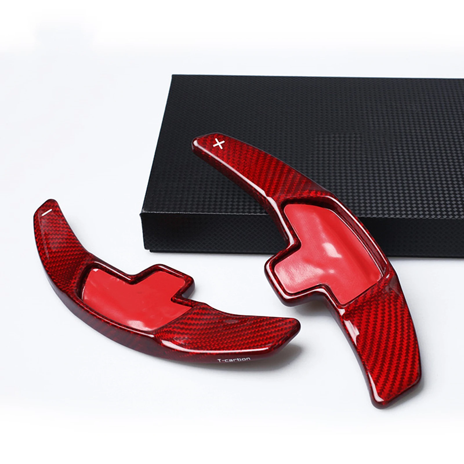 2 шт., красный, черный автомобильный чехол из углеродного волокна, рулевое колесо переключения передач для Mercedes Benz E S CLS A C B CLA GLE GLC Class
2 шт., красный, черный автомобильный чехол из углеродного волокна, рулевое колесо переключения передач для Mercedes Benz E S CLS A C B CLA GLE GLC Class