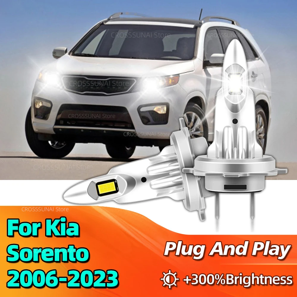 Лампы головного света Canbus 6000 лм 2006 K CSP, автомобильные фары для Kia Sorento 2007 2008 2009 2010 2011 2012 2013 2014 2015-2023
Лампы головного света Canbus 6000 лм 2006 K CSP, автомобильные фары для Kia Sorento 2007 2008 2009 2010 2011 2012 2013 2014 2015-2023