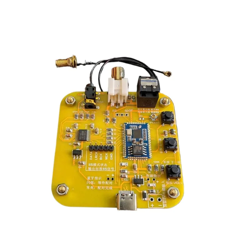 QCC3084QCC5181 Bluetooth 5.4 version Bluetooth decoding board receiver supports APTX-HD/LDAC
QCC3084QCC5181 Bluetooth 5.4 version Bluetooth decoding board receiver supports APTX-HD/LDAC