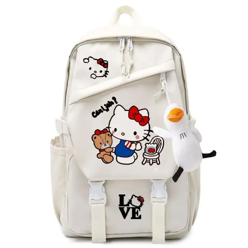 Sanrio Hello Kitty Backpack Schoolbag School Supplies Children Girl Pendant Student Kawaii Anime Cartoon Fashion New Style Bag
Sanrio Hello Kitty Backpack Schoolbag School Supplies Children Girl Pendant Student Kawaii Anime Cartoon Fashion New Style Bag