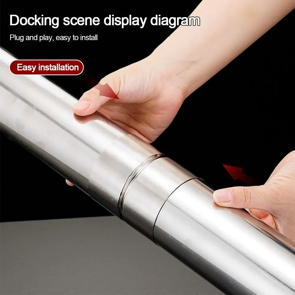 Новое соединение для труб из нержавеющей стали, круглые серебряные фитинги для труб, адаптер для прямой трубы
Новое соединение для труб из нержавеющей стали, круглые серебряные фитинги для труб, адаптер для прямой трубы