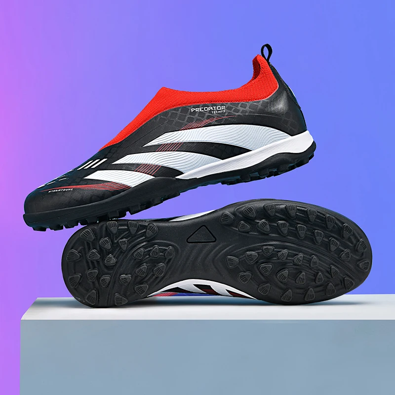 Футбольные бутсы 2025 года, высококачественные футбольные бутсы, бесшовный дизайн, мужские футбольные бутсы, дышащие, супер легкие, спортивные тренировки 
Футбольные бутсы 2025 года, высококачественные футбольные бутсы, бесшовный дизайн, мужские футбольные бутсы, дышащие, супер легкие, спортивные тренировки