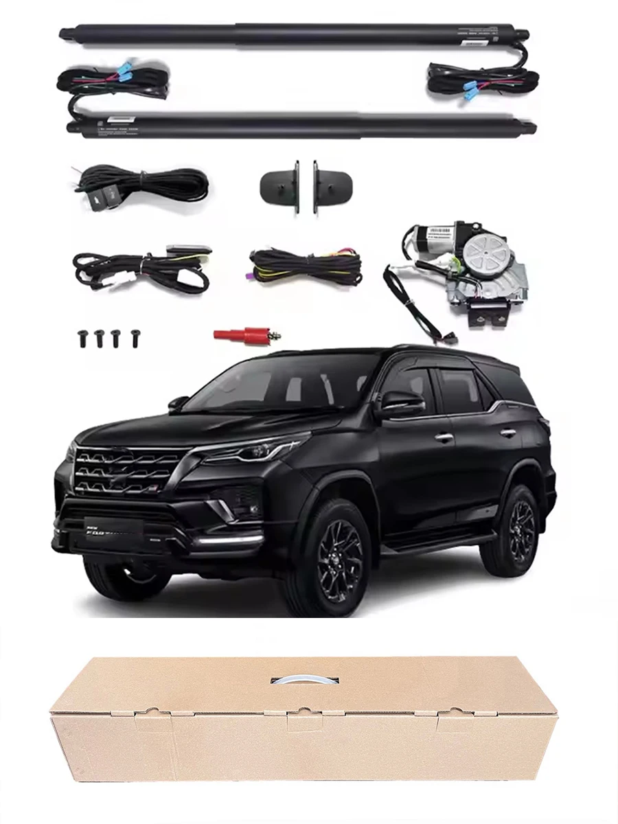 Для Fortuner электрическая задняя дверь 2016 + электрическая задняя дверь багажного отделения, автоматическая задняя дверь, модификация автоматической двери, обновление автомобиля
Для Fortuner электрическая задняя дверь 2016 + электрическая задняя дверь багажного отделения, автоматическая задняя дверь, модификация автоматической двери, обновление автомобиля