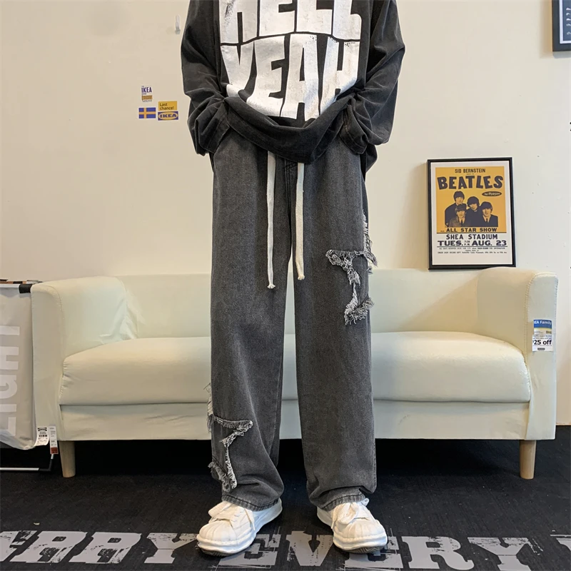 Baggy Men Jeans Straight Cargo Pants Spring Autumn Fashion Vintage Denim Trousers Casual Oversized Bottoms Male Clothes Z97
Baggy Men Jeans Straight Cargo Pants Spring Autumn Fashion Vintage Denim Trousers Casual Oversized Bottoms Male Clothes Z97