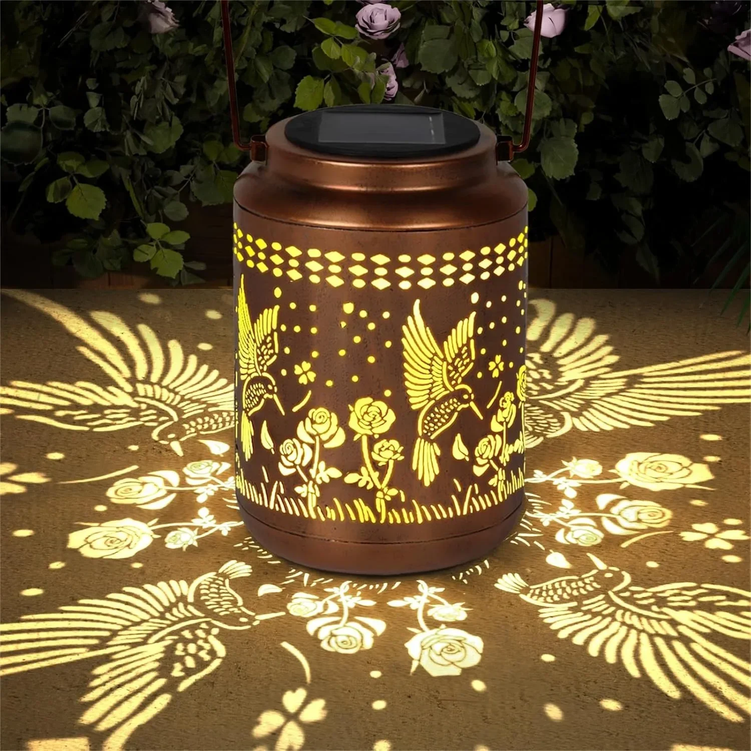 Hummingbird Solar Lantern Outdoor, Waterproof Hanging Light for Garden Decor, Gifts for Women Mom Grandma
Hummingbird Solar Lantern Outdoor, Waterproof Hanging Light for Garden Decor, Gifts for Women Mom Grandma