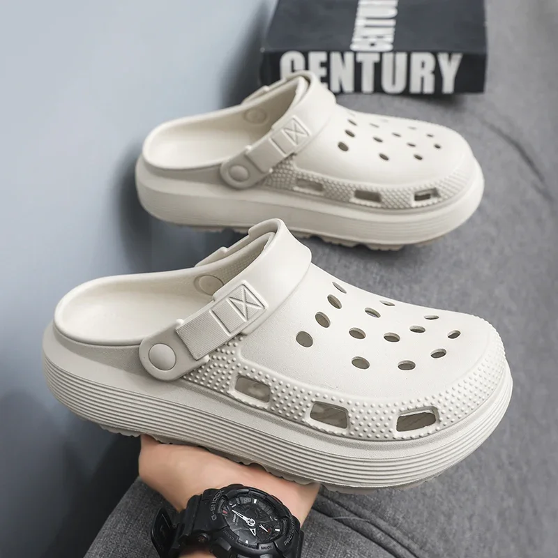 Верхняя одежда для пар, пляжные сандалии Baotou, уличные удобные сандалии для мужчин и женщин
Верхняя одежда для пар, пляжные сандалии Baotou, уличные удобные сандалии для мужчин и женщин