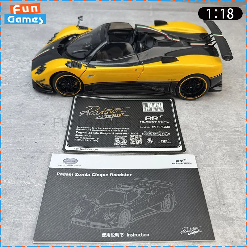 Новая почти настоящая модель автомобиля 1/18, Pagani Zongta Cinque, модель автомобиля, имитация дисплея, модель родстера из сплава, коллекционный подарок на заказ
Новая почти настоящая модель автомобиля 1/18, Pagani Zongta Cinque, модель автомобиля, имитация дисплея, модель родстера из сплава, коллекционный подарок на заказ