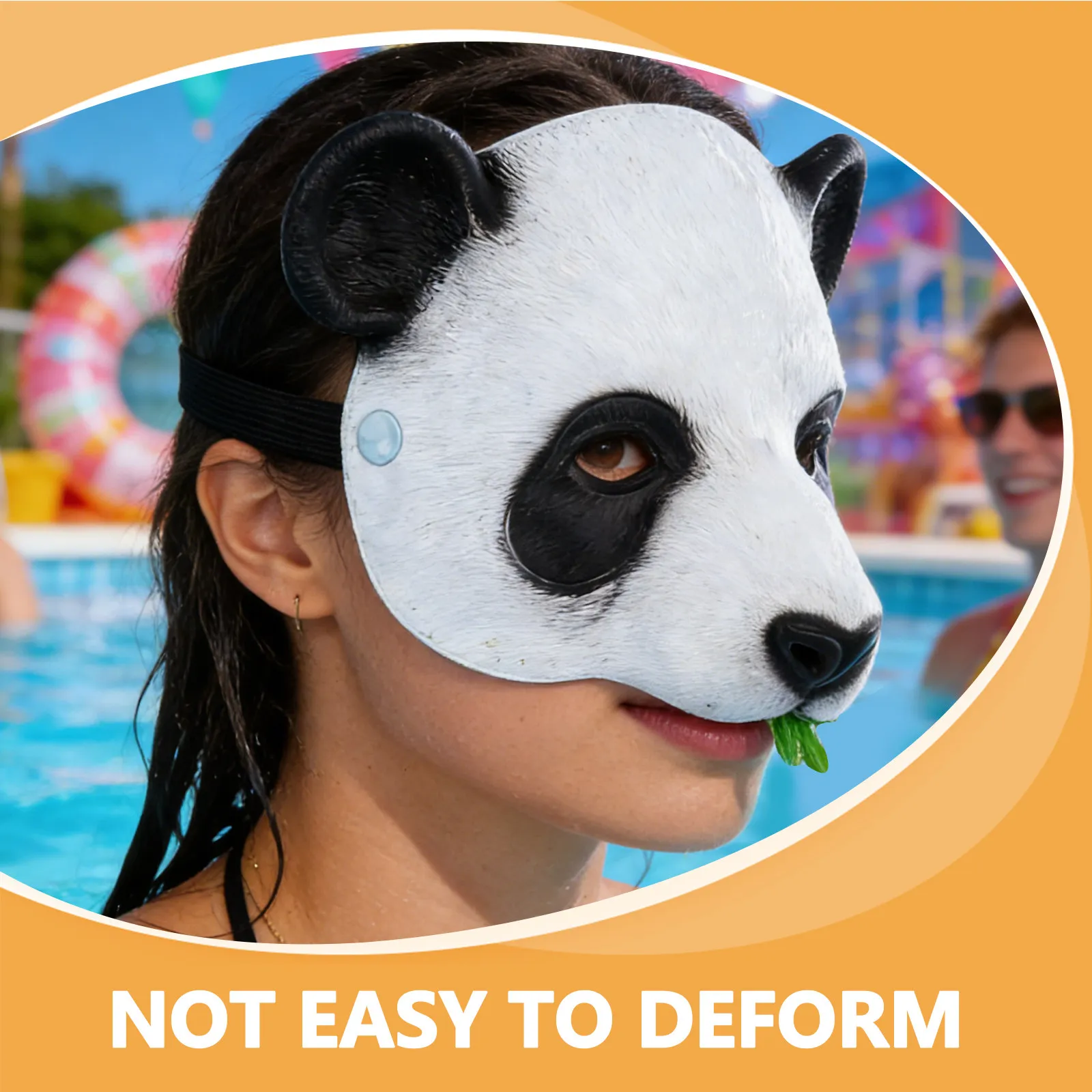 Halloween Big Panda Mask PU Funny Full Face Mask Perfect for Halloween Party Carnival Bar Stage Show Prop Stage Performance Prop
Halloween Big Panda Mask PU Funny Full Face Mask Perfect for Halloween Party Carnival Bar Stage Show Prop Stage Performance Prop