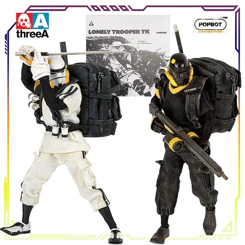 ThreeA Toys,threeA Original POPBOT Series Lonely Trooper TK Action Figure Model Toys Collectible Model Ornaments Gifts for Boys
ThreeA Toys,threeA Original POPBOT Series Lonely Trooper TK Action Figure Model Toys Collectible Model Ornaments Gifts for Boys