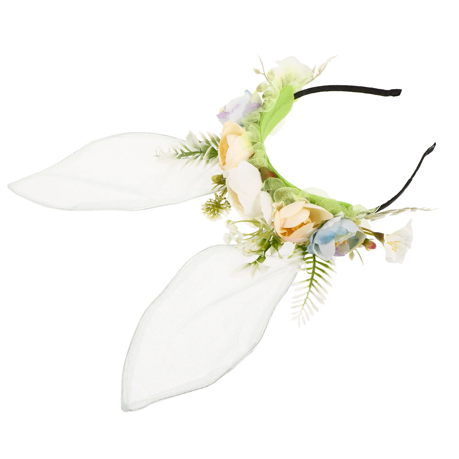 Flower Rabbit Ear Headband Adjustable Realistic Bunny Ears Headpiece Lightweight Party Cosplay Hair Accessory for Women
Flower Rabbit Ear Headband Adjustable Realistic Bunny Ears Headpiece Lightweight Party Cosplay Hair Accessory for Women