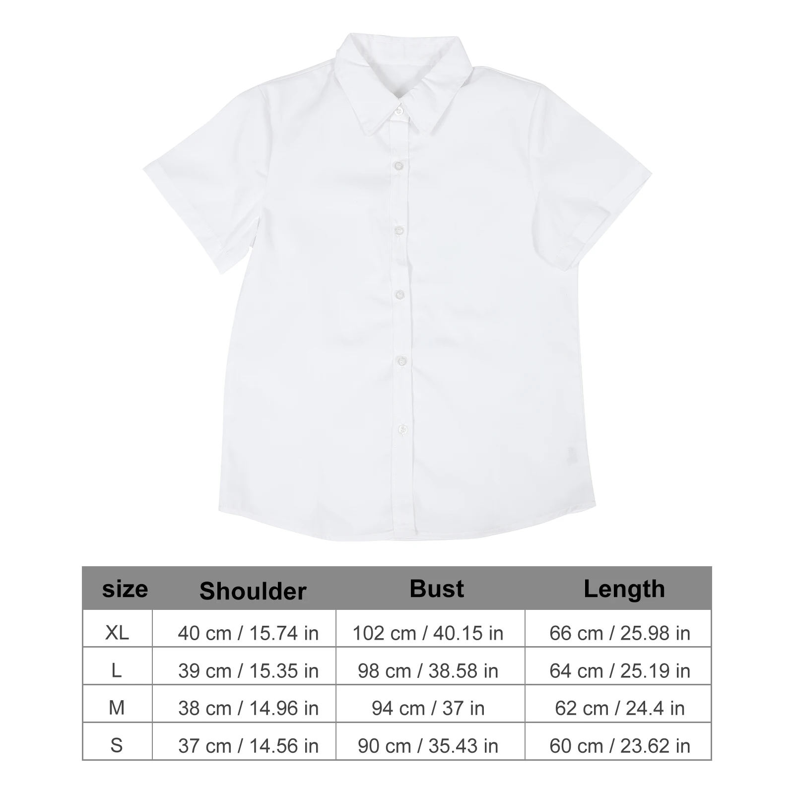 1pc Japanese Short Sleeve Shirt for Students Fashionable Uniform Style Comfortable Polyester Material School Wear
1pc Japanese Short Sleeve Shirt for Students Fashionable Uniform Style Comfortable Polyester Material School Wear