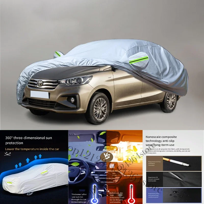For Toyota Rumion fit Outdoor Protection Full Car Covers Snow Cover Sunshade Waterproof Dustproof Exterior Car cover protection
For Toyota Rumion fit Outdoor Protection Full Car Covers Snow Cover Sunshade Waterproof Dustproof Exterior Car cover protection