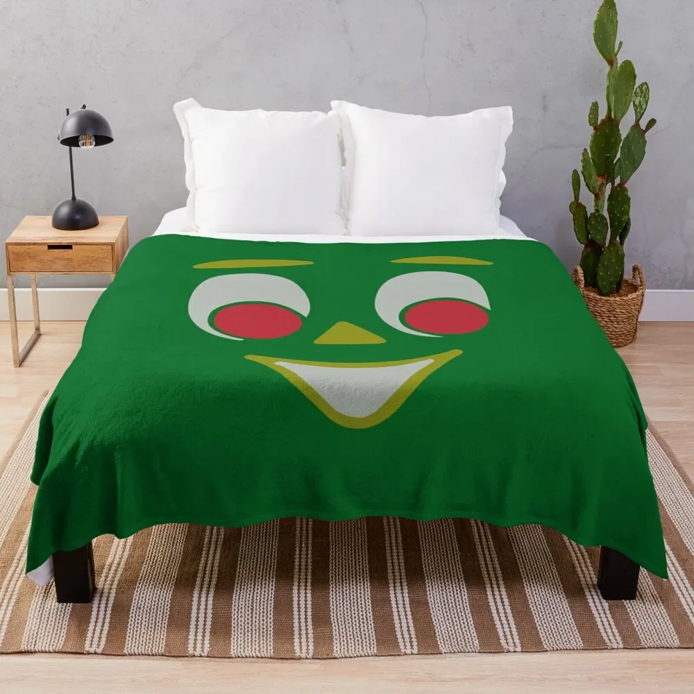 Gumby Throw Blanket Easy Care Comfortable Blanket for Couch
Gumby Throw Blanket Easy Care Comfortable Blanket for Couch