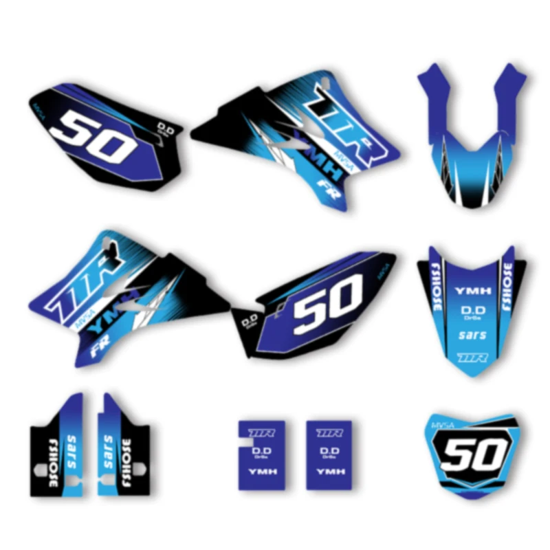 DSMTECH Custom Team Graphics Decals For 3M Stickers Kit For YAMAHA TTR50 2006-2014 2015 2016 2017 2018 2019 2020 2021 005
DSMTECH Custom Team Graphics Decals For 3M Stickers Kit For YAMAHA TTR50 2006-2014 2015 2016 2017 2018 2019 2020 2021 005