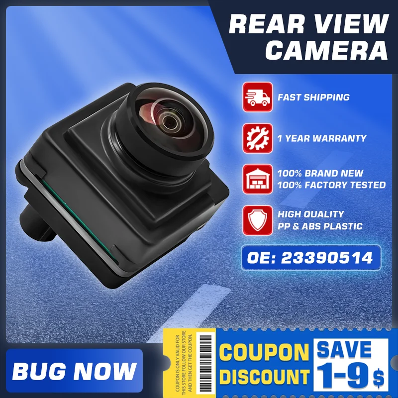 Rear View Backup Parking Reverse Camera 23390514 For Buick Enclave Cadillac CT5 GMC Acadia 2020 GMC Sierra 1500 2019 84676845
Rear View Backup Parking Reverse Camera 23390514 For Buick Enclave Cadillac CT5 GMC Acadia 2020 GMC Sierra 1500 2019 84676845