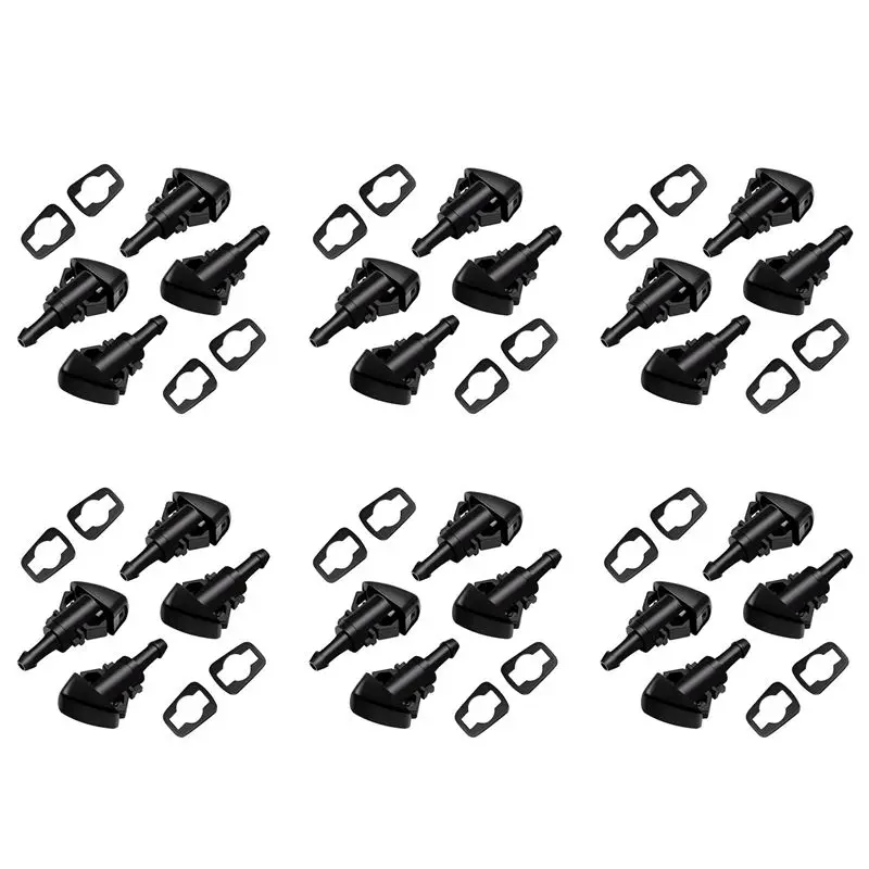 Firmly 24 Pack Front Windshield Washer Nozzles Wiper Spray Kit Replacement For Dodge Ram 5116079AA,4805742AB,5303833AA
Firmly 24 Pack Front Windshield Washer Nozzles Wiper Spray Kit Replacement For Dodge Ram 5116079AA,4805742AB,5303833AA