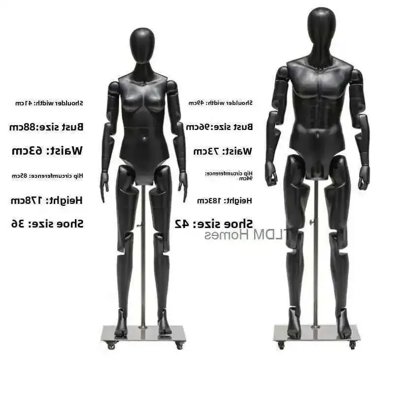 Window Changeable Posture Full Props Body Mannequin Shopping Mall Luxury Mannequins for Clothing Store Model Display Shelf Dummy
Window Changeable Posture Full Props Body Mannequin Shopping Mall Luxury Mannequins for Clothing Store Model Display Shelf Dummy