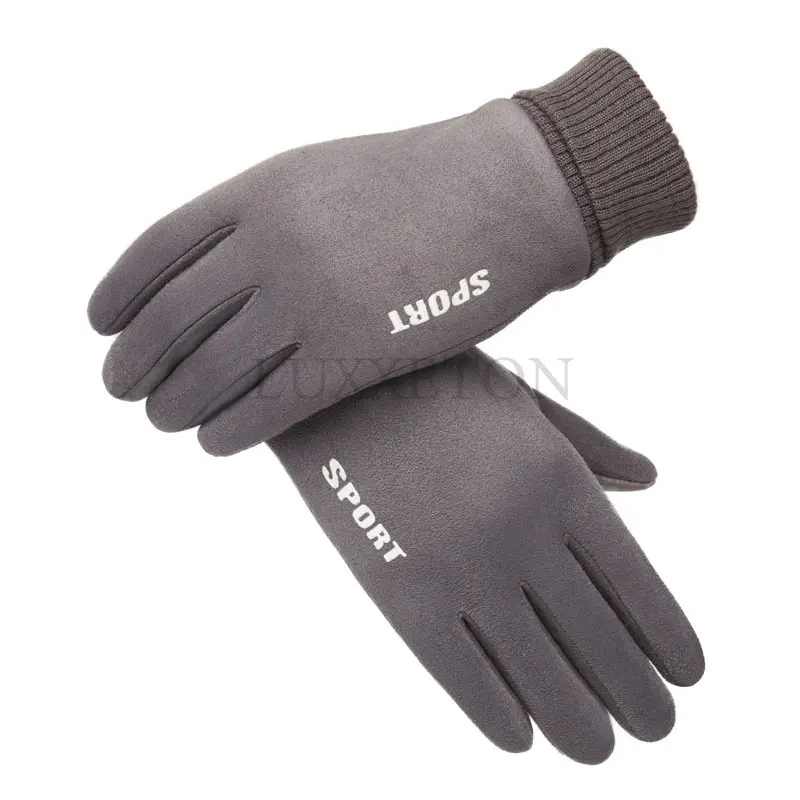 Winter Men Gloves Outdoor Keep Warm Touch Screen Riding Motorcycle Gloves Male Suede Windproof Cold Gloves Full Finger Guantes
Winter Men Gloves Outdoor Keep Warm Touch Screen Riding Motorcycle Gloves Male Suede Windproof Cold Gloves Full Finger Guantes