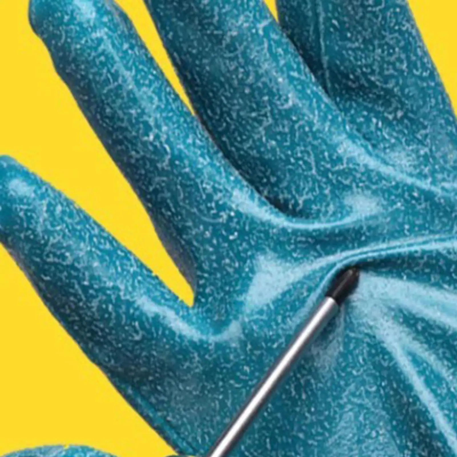 Rubber Gloves Heavy Duty 1-Pair Protective Reusable Nitrile Work Oil Resistant Gloves for Home Kitchen Garage Workshop Garden
Rubber Gloves Heavy Duty 1-Pair Protective Reusable Nitrile Work Oil Resistant Gloves for Home Kitchen Garage Workshop Garden