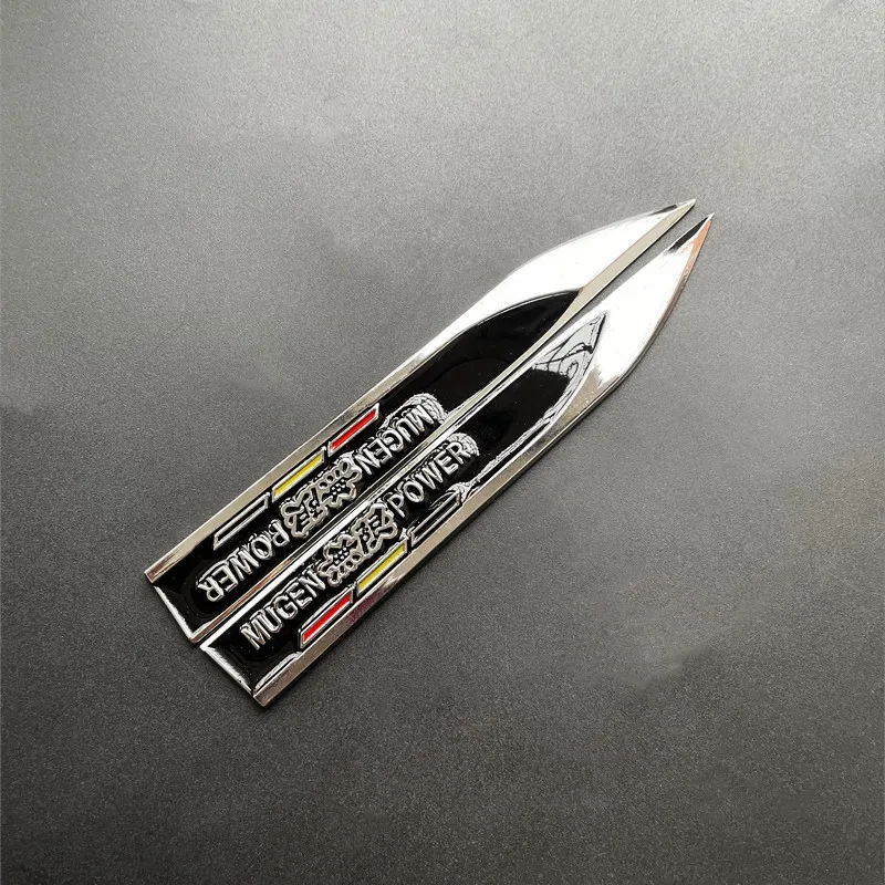 1Pairs 3D Metal Mugen Side Fender Car Emblem Badge Body Styling Accessories For Honda Civic Odyssey Accord CR-V FIT Sticker
1Pairs 3D Metal Mugen Side Fender Car Emblem Badge Body Styling Accessories For Honda Civic Odyssey Accord CR-V FIT Sticker
