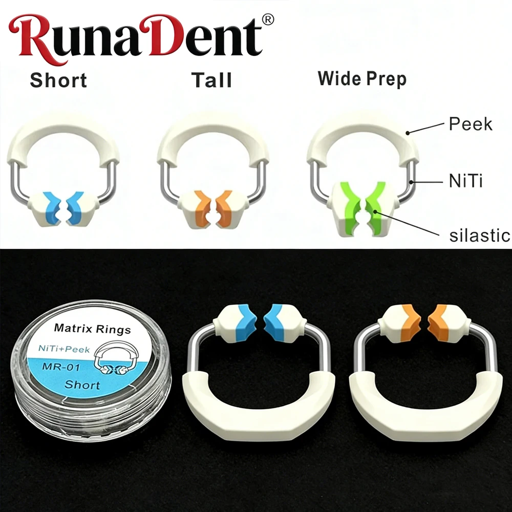 Dental Sectional Matrix System with Bands Clip Rings and Instruments for Precise Restorative Dentistry
Dental Sectional Matrix System with Bands Clip Rings and Instruments for Precise Restorative Dentistry