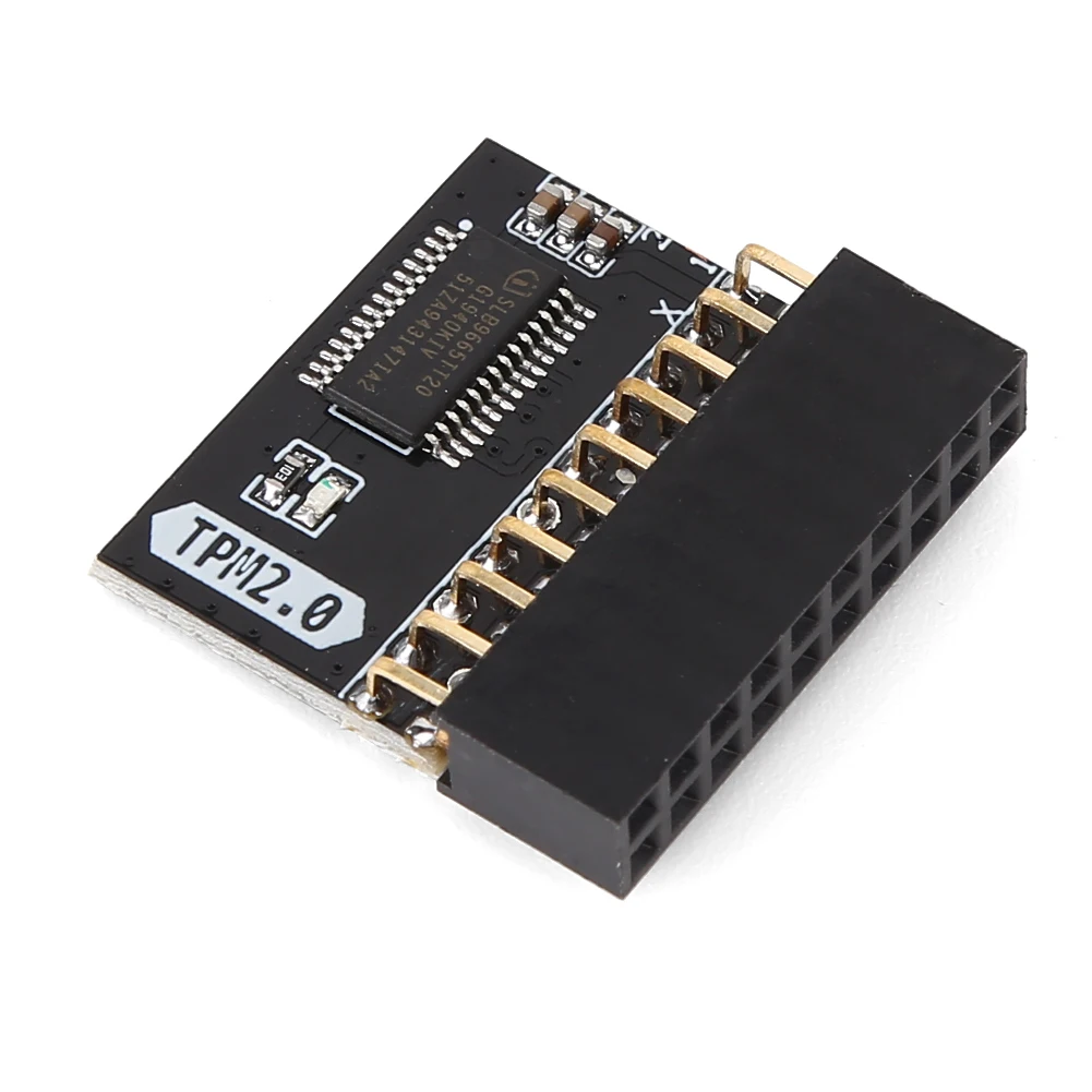 TPM 2.0 Encryption Security Module 20 Pin Motherboard Card Replacement Part Module Motherboard 20-1 Pin for Gigabyte Platform
TPM 2.0 Encryption Security Module 20 Pin Motherboard Card Replacement Part Module Motherboard 20-1 Pin for Gigabyte Platform