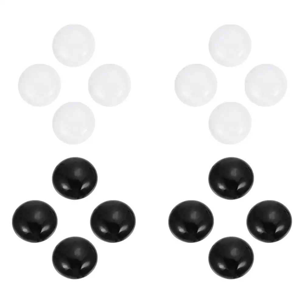 1 set Glass Chess Pieces White Black Ceramic Beads Safe Material Ceramic Flat Beads Thinking Skill Game Accessories
1 set Glass Chess Pieces White Black Ceramic Beads Safe Material Ceramic Flat Beads Thinking Skill Game Accessories