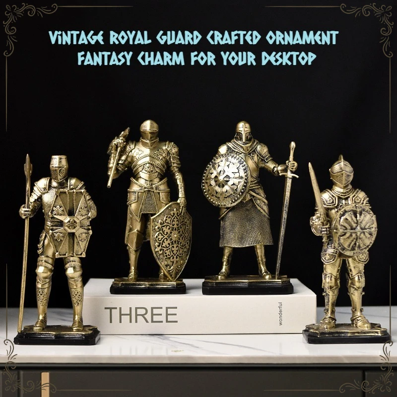 Nordic Vintage Resin Soldier Miniature Model European Style Home Decor Craft Ornament for Living Room Office
Nordic Vintage Resin Soldier Miniature Model European Style Home Decor Craft Ornament for Living Room Office