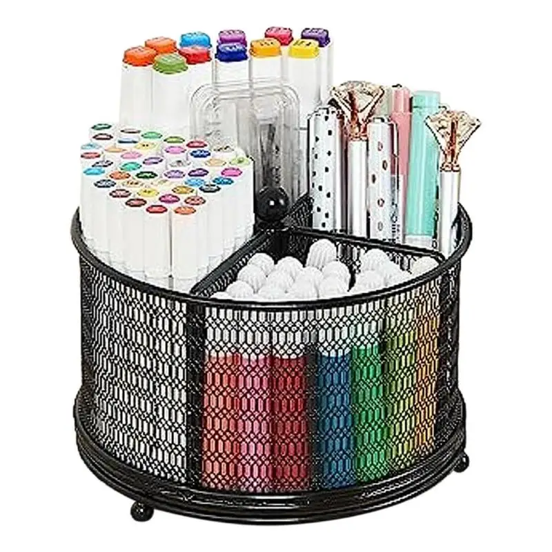 Pen And Pencil Organizer Mesh Desk Organizer With 360-Degree Rotating Supply Storage Box Caddy Desktop Stationery And Art Supply
Pen And Pencil Organizer Mesh Desk Organizer With 360-Degree Rotating Supply Storage Box Caddy Desktop Stationery And Art Supply