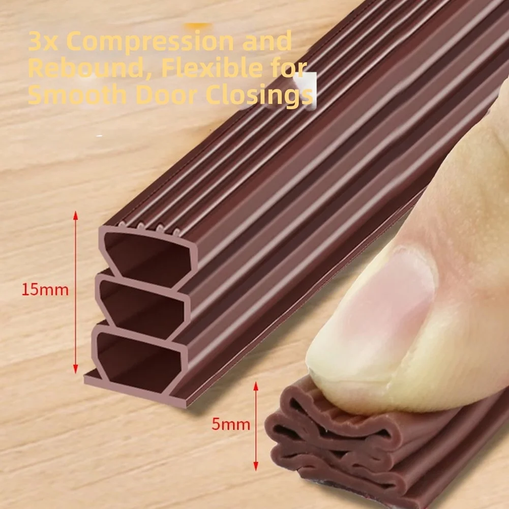 6m D-Type Silicone Door Seal Strip Soundproof Weatherproof Anti Dust For Home Window Gap Sealing Hardware Accessories
6m D-Type Silicone Door Seal Strip Soundproof Weatherproof Anti Dust For Home Window Gap Sealing Hardware Accessories