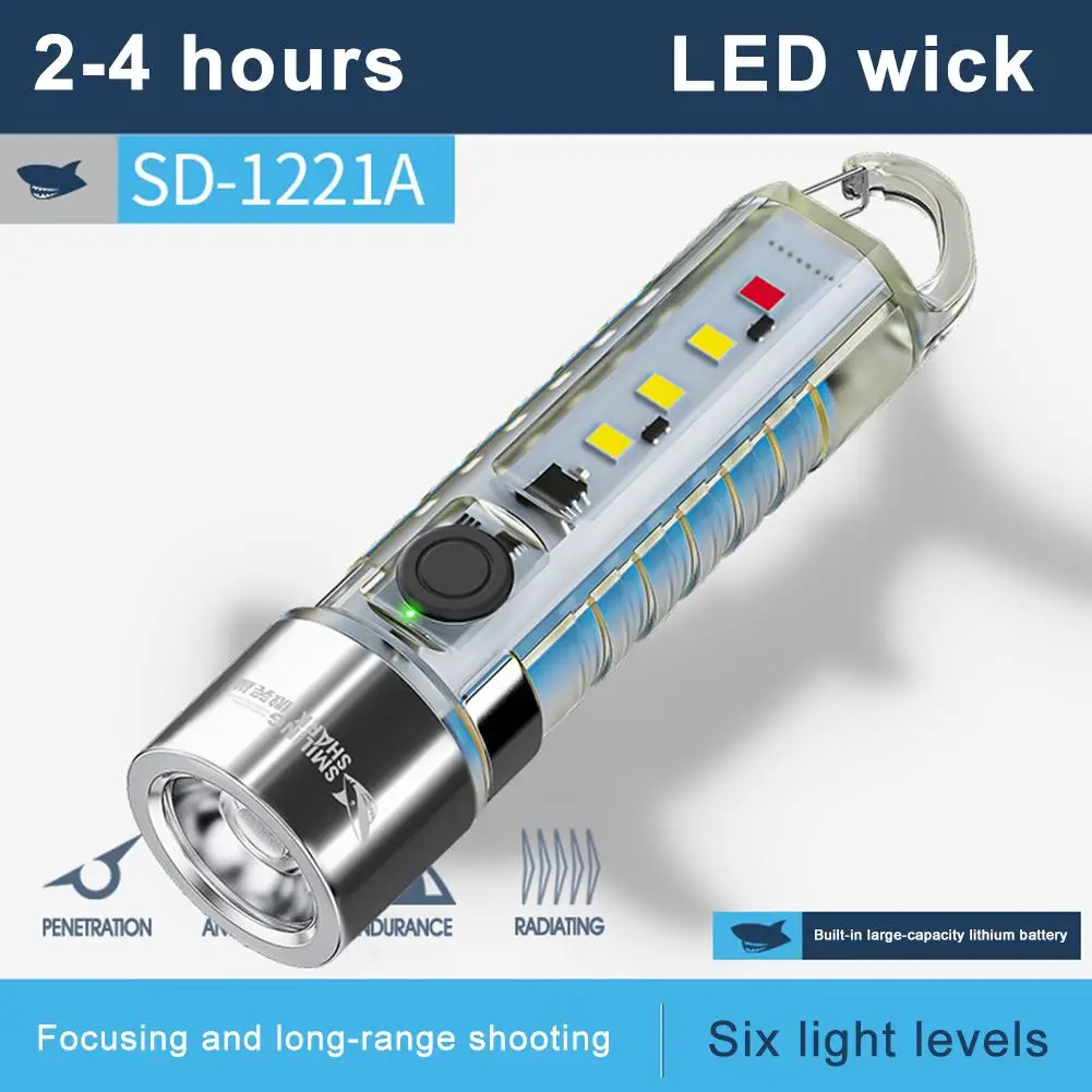 Mini Torch Light LED Keychain Flashlight Aluminium Camping Fishing Torch Outdoor Multifunctional Alloy O6L5
Mini Torch Light LED Keychain Flashlight Aluminium Camping Fishing Torch Outdoor Multifunctional Alloy O6L5