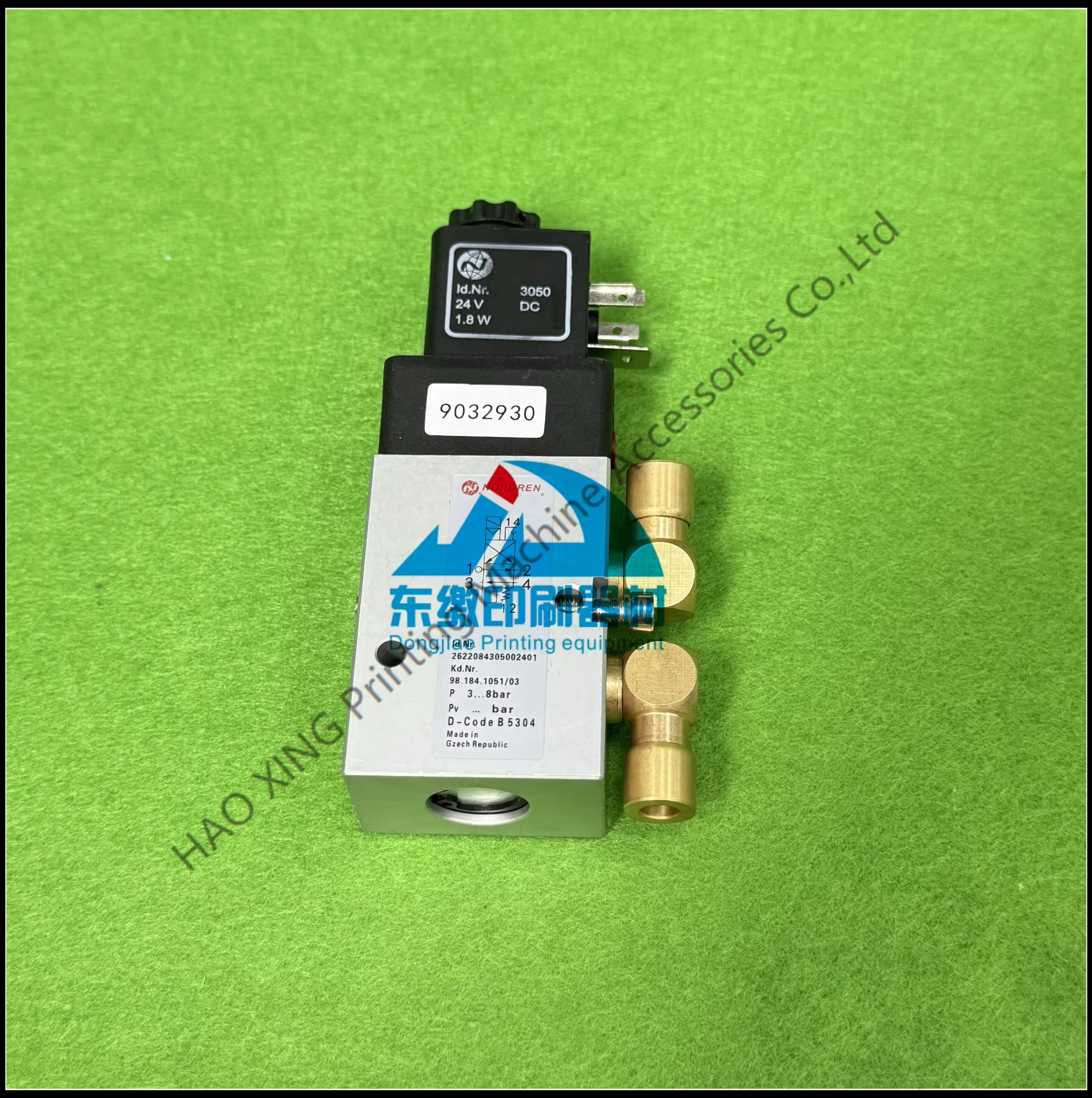 Запасные части для печатного оборудования, электромагнитный клапан 98.184.1051 для аксессуаров для офсетной печати Heidelberg, электромагнитный клапан 98.184.1051
Запасные части для печатного оборудования, электромагнитный клапан 98.184.1051 для аксессуаров для офсетной печати Heidelberg, электромагнитный клапан 98.184.1051