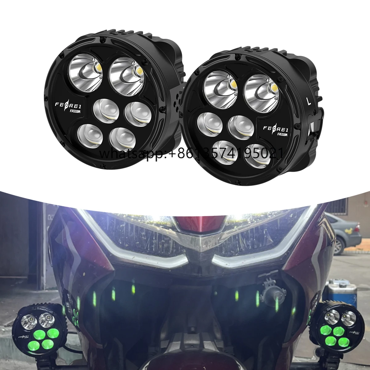 300WLED Forward Auxiliary Fog Light Safety Driving Kit for Motorcycles Easy Installation Aluminum Alloy Material
300WLED Forward Auxiliary Fog Light Safety Driving Kit for Motorcycles Easy Installation Aluminum Alloy Material