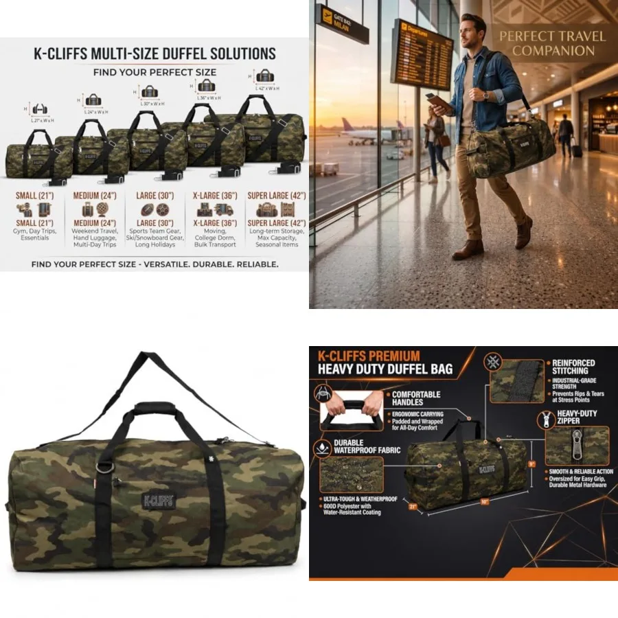 Heavy Duty Cargo Duffel Large Sport Gear Drum Set Equipment Hardware Travel Bag Rooftop Rack Bag
Heavy Duty Cargo Duffel Large Sport Gear Drum Set Equipment Hardware Travel Bag Rooftop Rack Bag