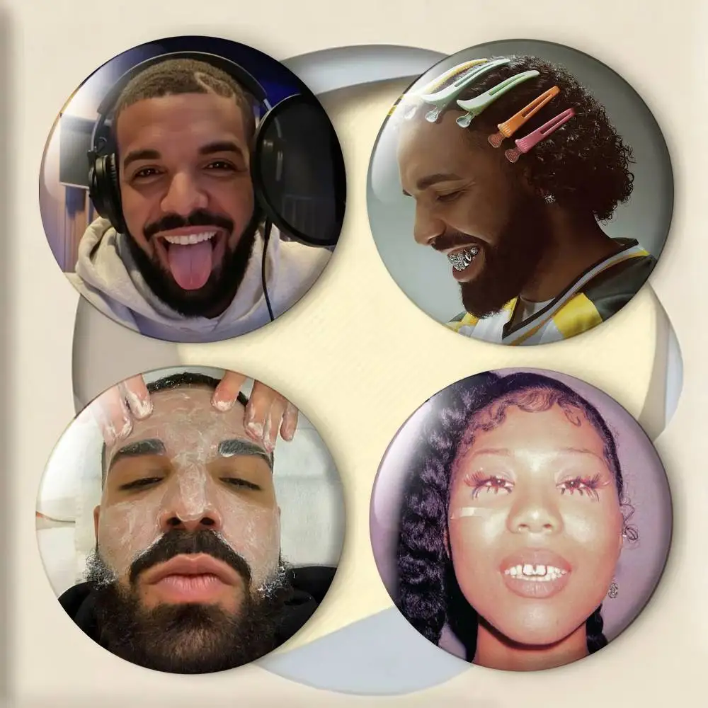 Singer Rapper D-Drake Laser Badge Applicable For Backpack Clothes Hats Decor Creative Accessories
Singer Rapper D-Drake Laser Badge Applicable For Backpack Clothes Hats Decor Creative Accessories