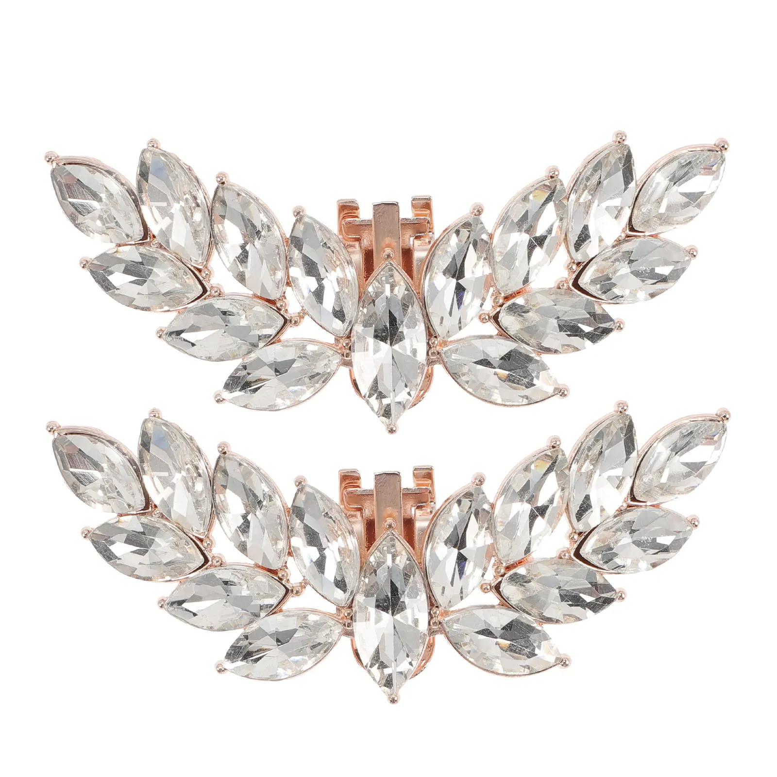Crystal Shoe Clips Elegant Wing Design Decorative Accessories for Pumps Women Wedding Party Gifts Removable Buckles Shoe Jewelry
Crystal Shoe Clips Elegant Wing Design Decorative Accessories for Pumps Women Wedding Party Gifts Removable Buckles Shoe Jewelry
