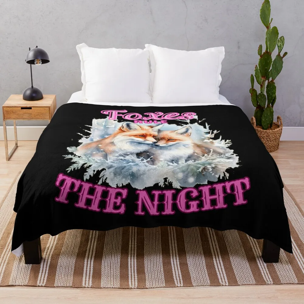 Foxes Rule The Night. cool fox Throw Blanket blankets and throws Blankets For Bed Thermal Designers Blankets
Foxes Rule The Night. cool fox Throw Blanket blankets and throws Blankets For Bed Thermal Designers Blankets