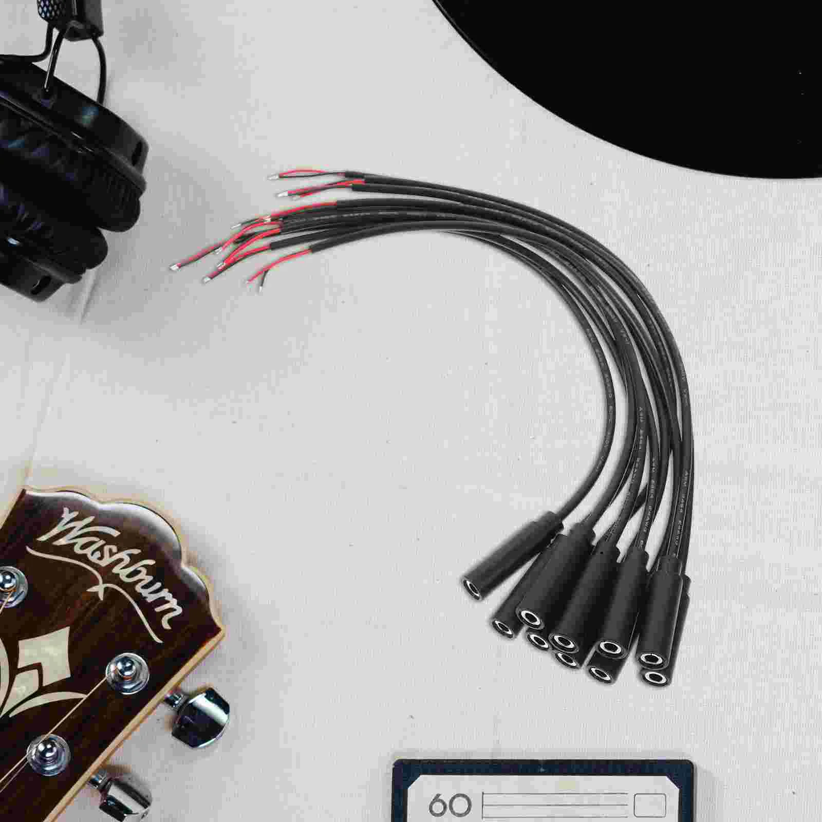 10 Pcs 35mm Speaker Cable Mono 35mm Audio Plug Jack Connector Bare Wire Patch Female Speakers
10 Pcs 35mm Speaker Cable Mono 35mm Audio Plug Jack Connector Bare Wire Patch Female Speakers