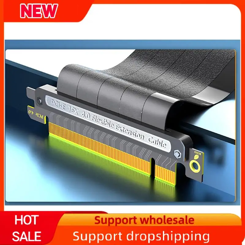 Superb PCIE 4.0 X16 High Shielding Riser Cable, Perfect For Efficient Graphics Card Extensions
Superb PCIE 4.0 X16 High Shielding Riser Cable, Perfect For Efficient Graphics Card Extensions