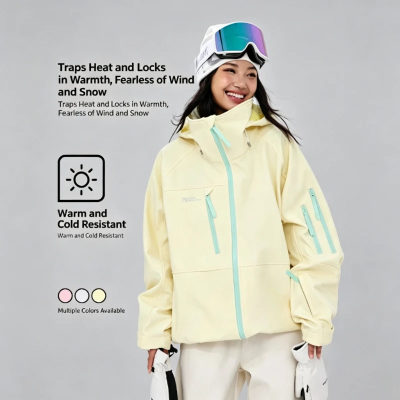 2026 New Skiing jacket Men Women Waterproof Windproof Warm Coat Single Double Board Snowboarding Thermal Outdoors Snow Wear
2026 New Skiing jacket Men Women Waterproof Windproof Warm Coat Single Double Board Snowboarding Thermal Outdoors Snow Wear