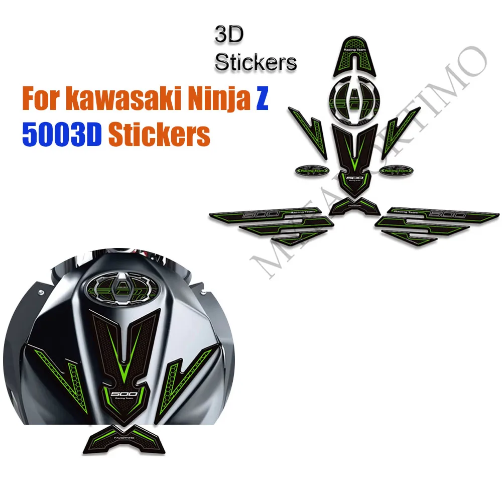 2006 Motorcycle For kawasaki Ninja Z500 Tank Pad Side Grips Gas Fuel Oil Kit Knee Fairing Fender 3D Stickers Decals 2020 - 2025
2006 Motorcycle For kawasaki Ninja Z500 Tank Pad Side Grips Gas Fuel Oil Kit Knee Fairing Fender 3D Stickers Decals 2020 - 2025