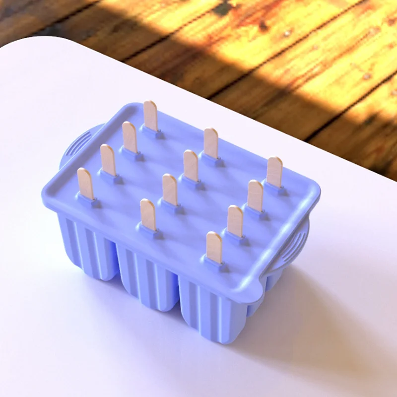 BPA- Silicone Ice Cream Mold Maker Sustainable Popsicle Ice Tray for Dessert Ice Cube Molds
BPA- Silicone Ice Cream Mold Maker Sustainable Popsicle Ice Tray for Dessert Ice Cube Molds