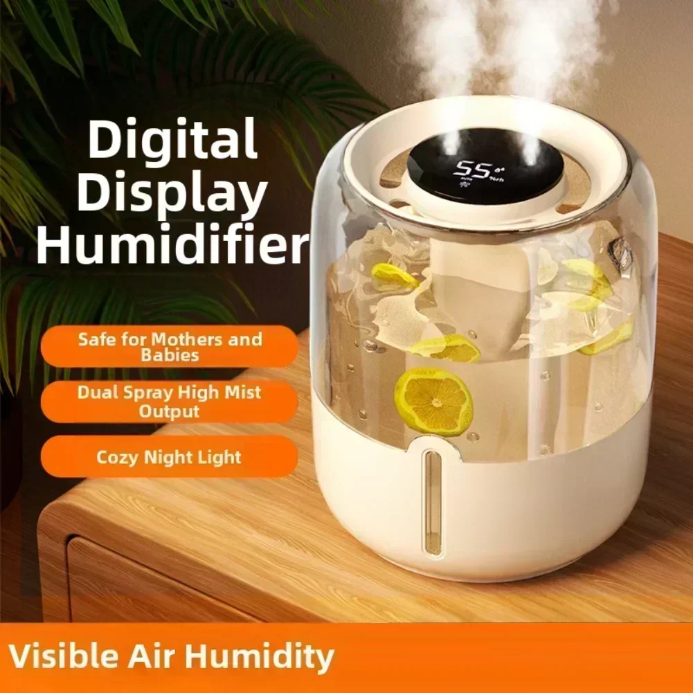Бесшумный увлажнитель 6 8 л для домашнего офиса с опцией цифрового дисплея и точным контролем влажности для младенцев
Бесшумный увлажнитель 6 8 л для домашнего офиса с опцией цифрового дисплея и точным контролем влажности для младенцев